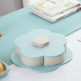 Petal-Shape Rotating Snack Box