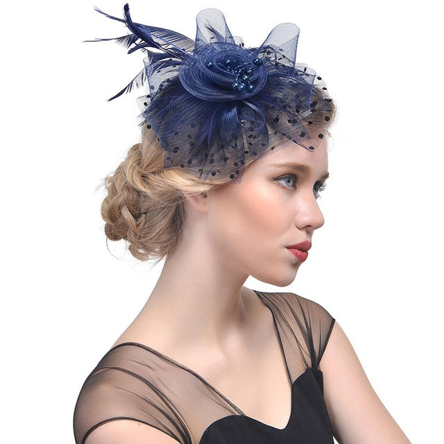 Wedding Bridal Mesh Veil Hats