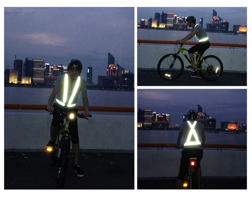 360 Degrees High Visibility Neon Safety Vest Belt Safety