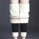 Women Thick Warm Elastic Pants
