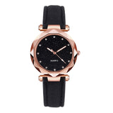 Rose Gold Quartz Watch Female Belt Watch