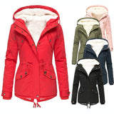 Women Winter Pocket Overcoat