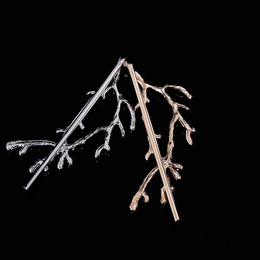 Antlers branch alloy side clip Jewelry