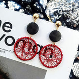 Luxury Simple Big Round Earrings
