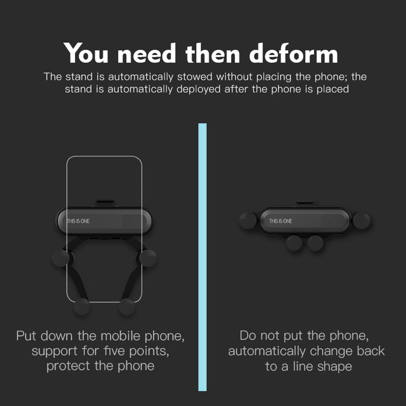 Gravity Car phone Holder For iphone, Samsung