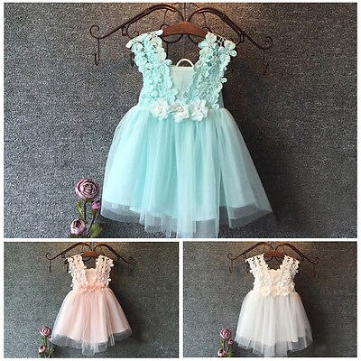 Baby Beautiful Girl Flower Gown