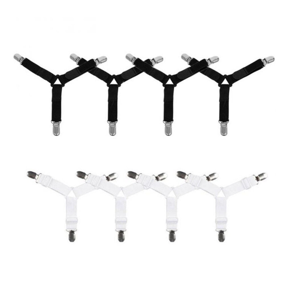 4pcs   Elastic Non Slip Sheet Fixer