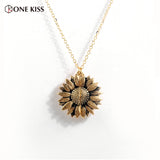 Open Engrave letter Necklaces Lover Gift