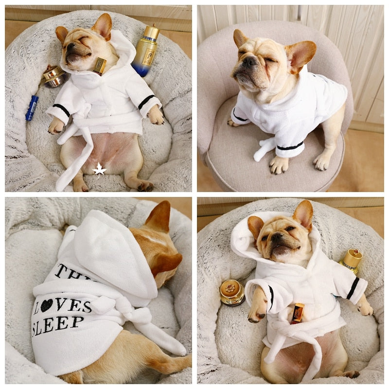 Winter Pet Sleeping Clothes