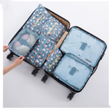 Travel clothing bra storage bag 6 and 7 sets of classification storage bag luggage sorting bag clothing dispensing bag