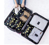 Travel clothing bra storage bag 6 and 7 sets of classification storage bag luggage sorting bag clothing dispensing bag