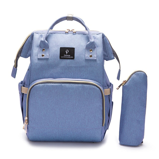 USB Large Capacity Nappy Waterproof Bag