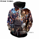 Game of Thrones Jon Snow Print Hoodies