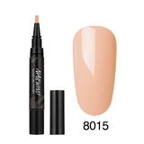 60 Colors Soak Off Enamel Nail Glue Pen