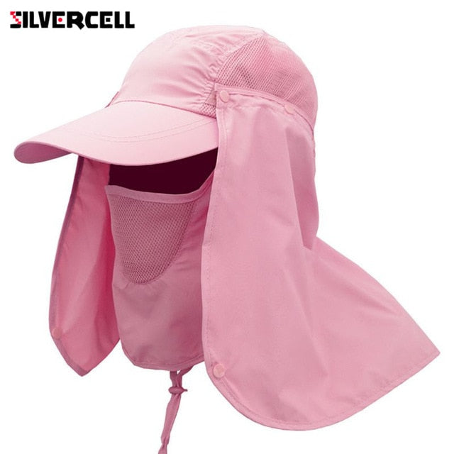 Folding Removable Neck Face Mask Head