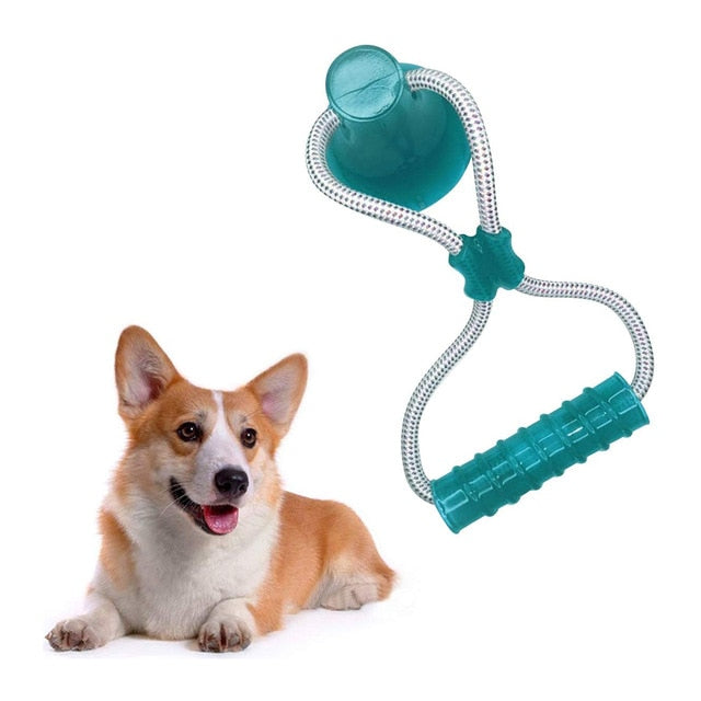 1PCS Pet Self-playing Rubber Ball