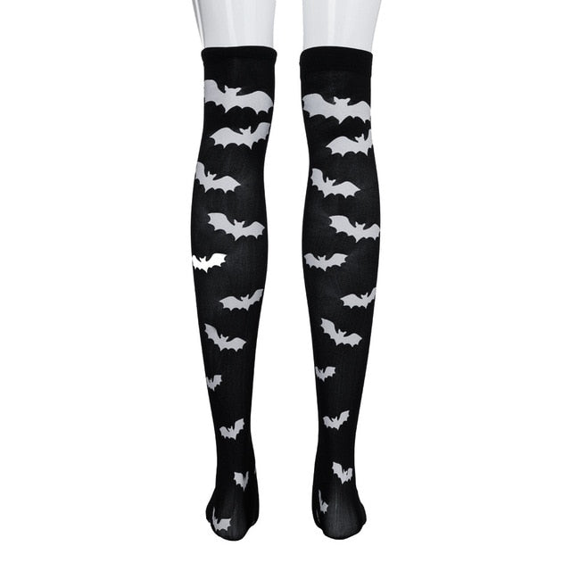 Long Knee High Socks Costume Stockings