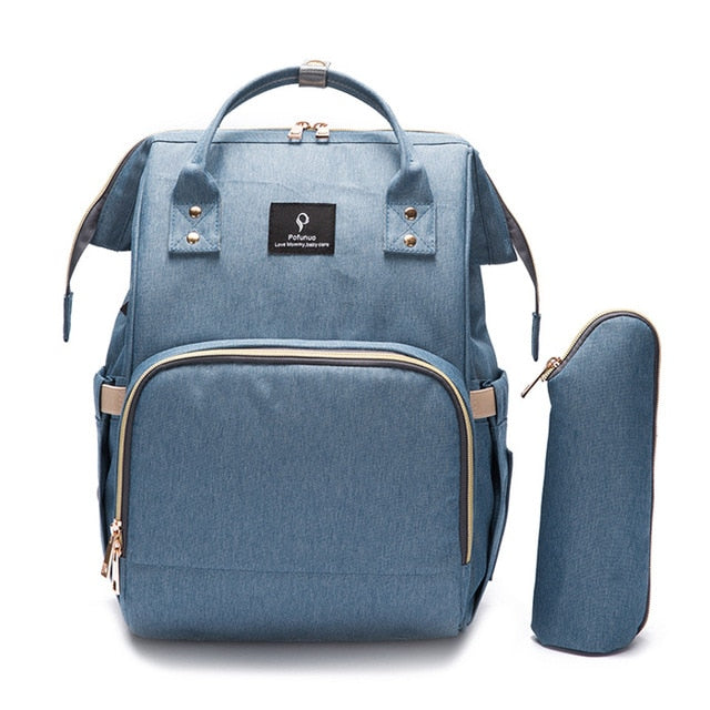 USB Large Capacity Nappy Waterproof Bag