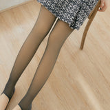 Translucent Warm Fleece Pantyhose