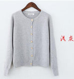 Women Girl Fall Winter Cardigans