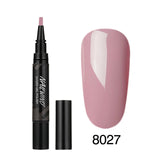 60 Colors Soak Off Enamel Nail Glue Pen