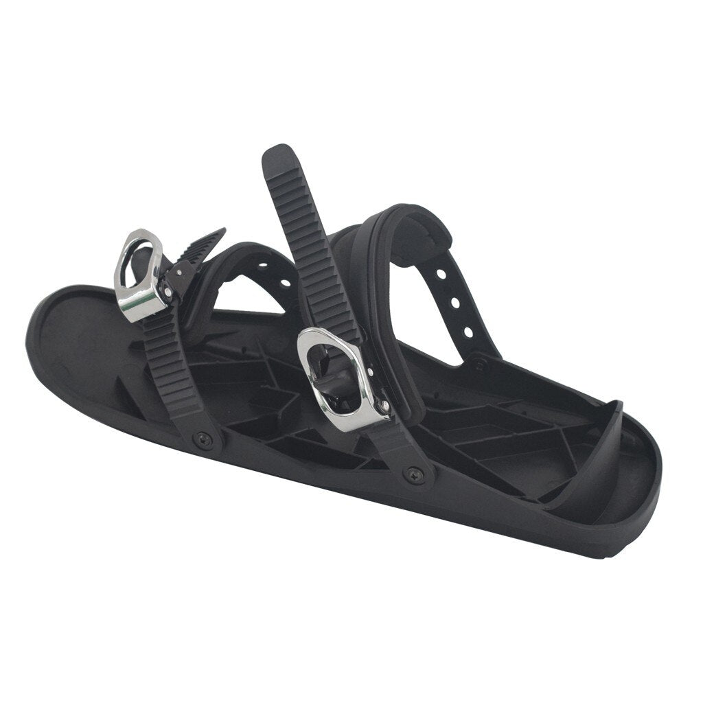 Portable Skiing Shoes Combine Skates With Skis