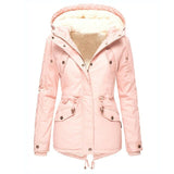 Women Winter Pocket Overcoat