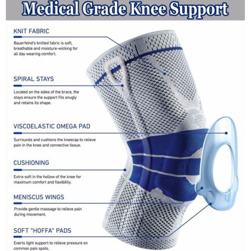 1PCS Knee Brace Sports Sleeve Pads