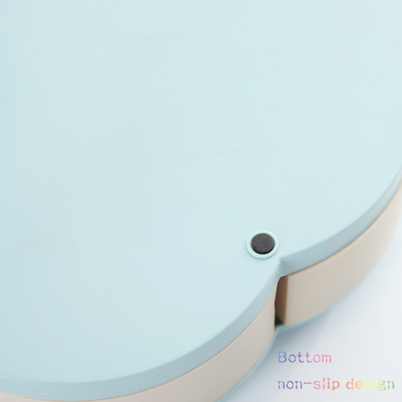 Petal-Shape Rotating Snack Box