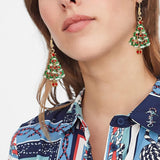 Earring Necklace Christmas Decor