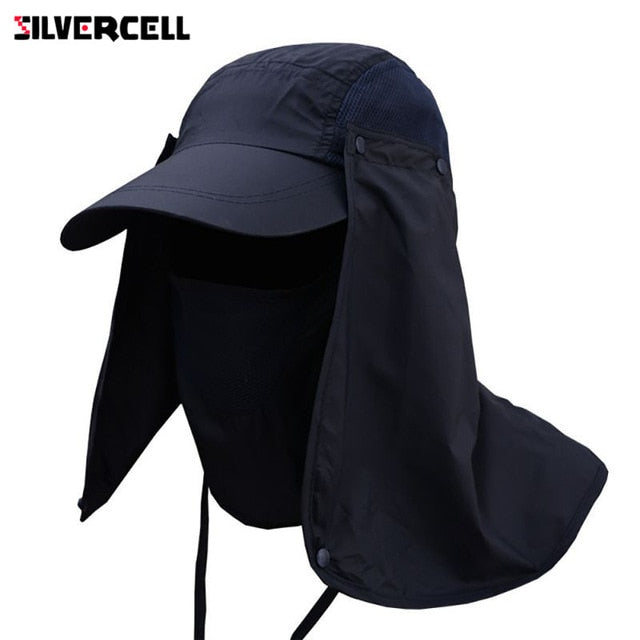 Folding Removable Neck Face Mask Head
