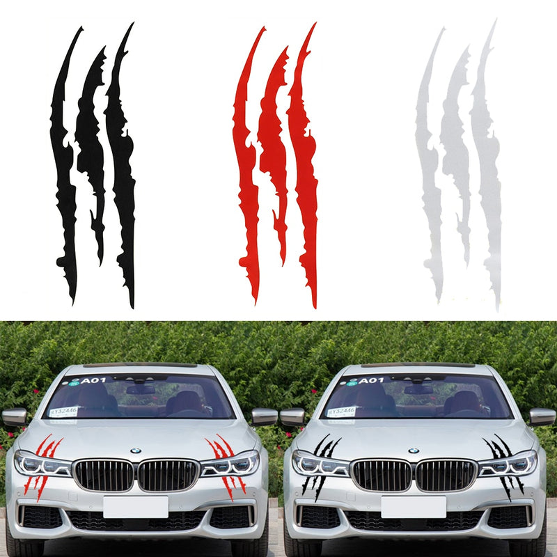 Car Reflective Monster Sticker