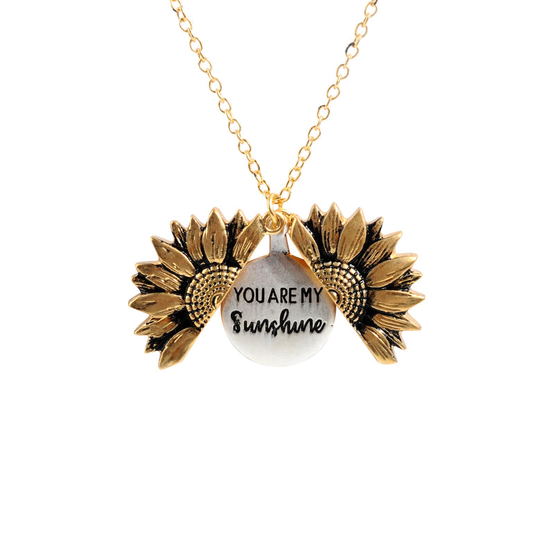 Open Engrave letter Necklaces Lover Gift
