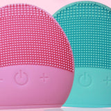 USB Facial Cleansing Brush Sonic Vibration Mini Face Cleaner