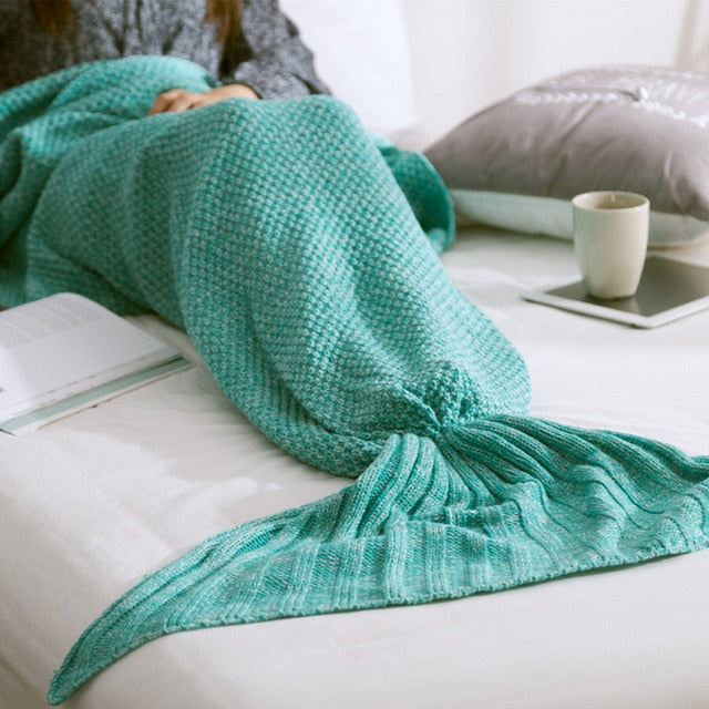 Handmade Knitted Sleeping Bag For Home