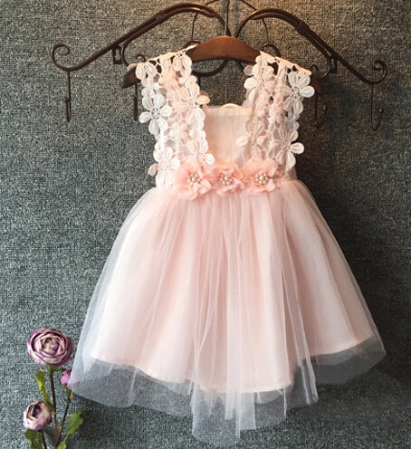 Baby Beautiful Girl Flower Gown