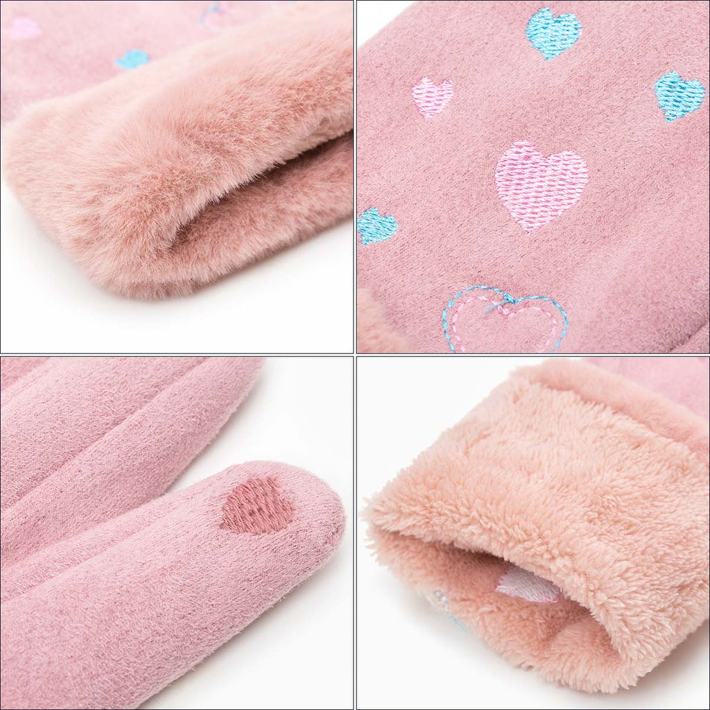 Thick Touch Screen Fingers Gloves
