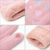 Thick Touch Screen Fingers Gloves