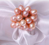 Freshwater Flower Wedding Ring