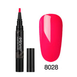 60 Colors Soak Off Enamel Nail Glue Pen