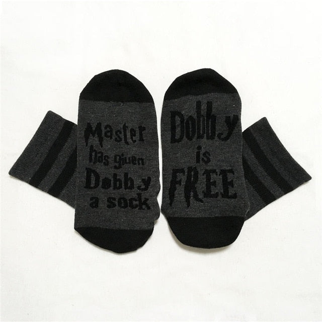 Print Letter Cute Socks