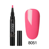 60 Colors Soak Off Enamel Nail Glue Pen