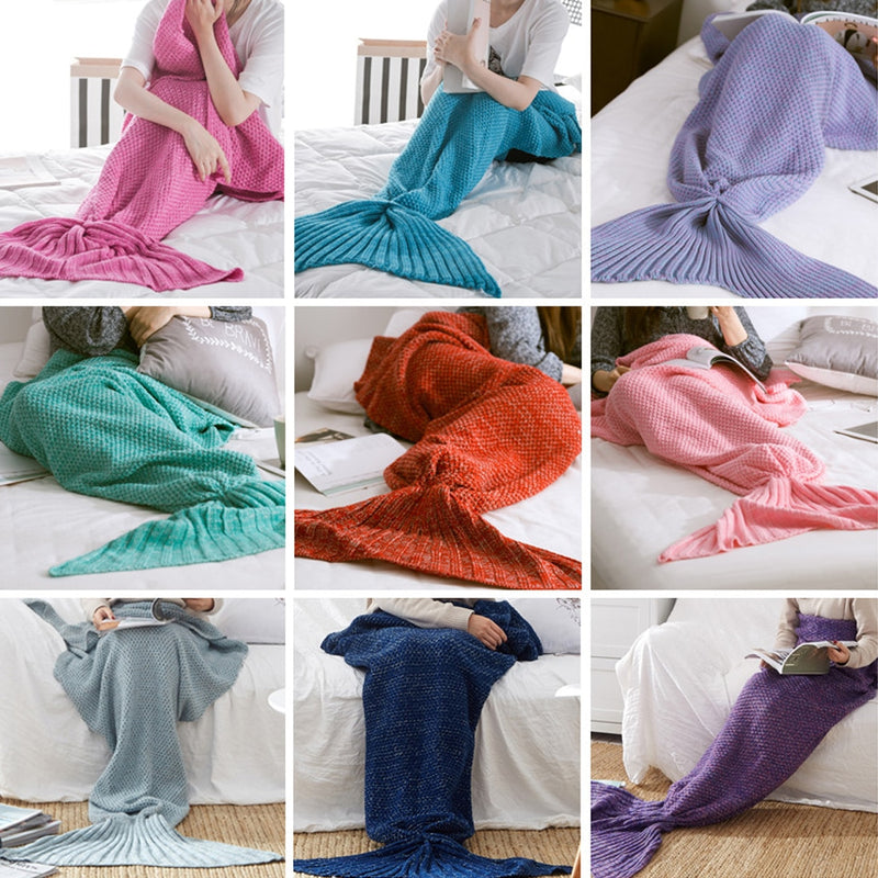 Handmade Knitted Sleeping Bag For Home