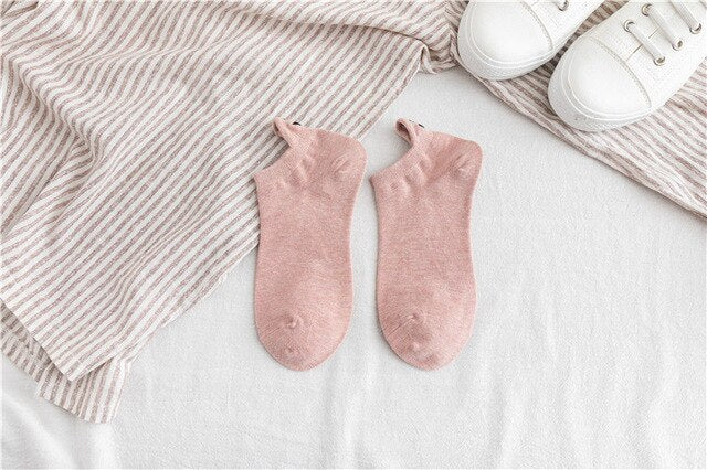 Embroidered Expression Fashion Socks
