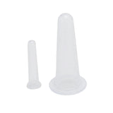 2pcs/set Silicone  jar vacuum cupping cans