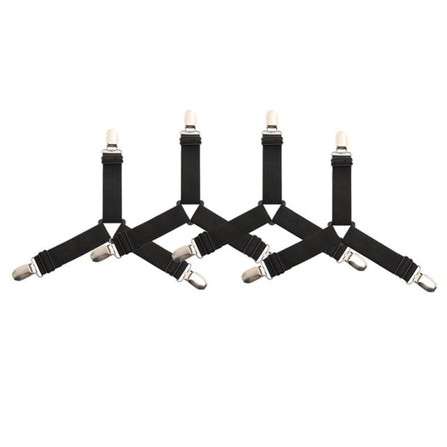 4pcs   Elastic Non Slip Sheet Fixer