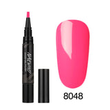 60 Colors Soak Off Enamel Nail Glue Pen