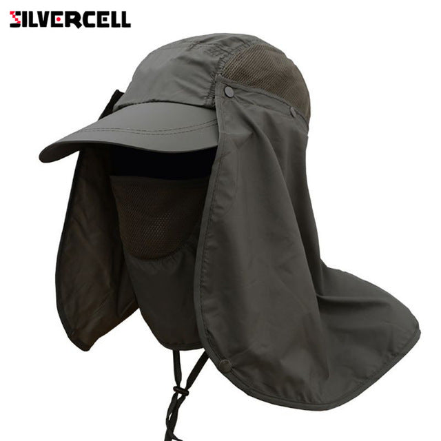 Folding Removable Neck Face Mask Head