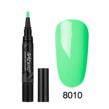 60 Colors Soak Off Enamel Nail Glue Pen