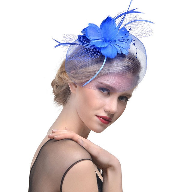 Wedding Bridal Mesh Veil Hats